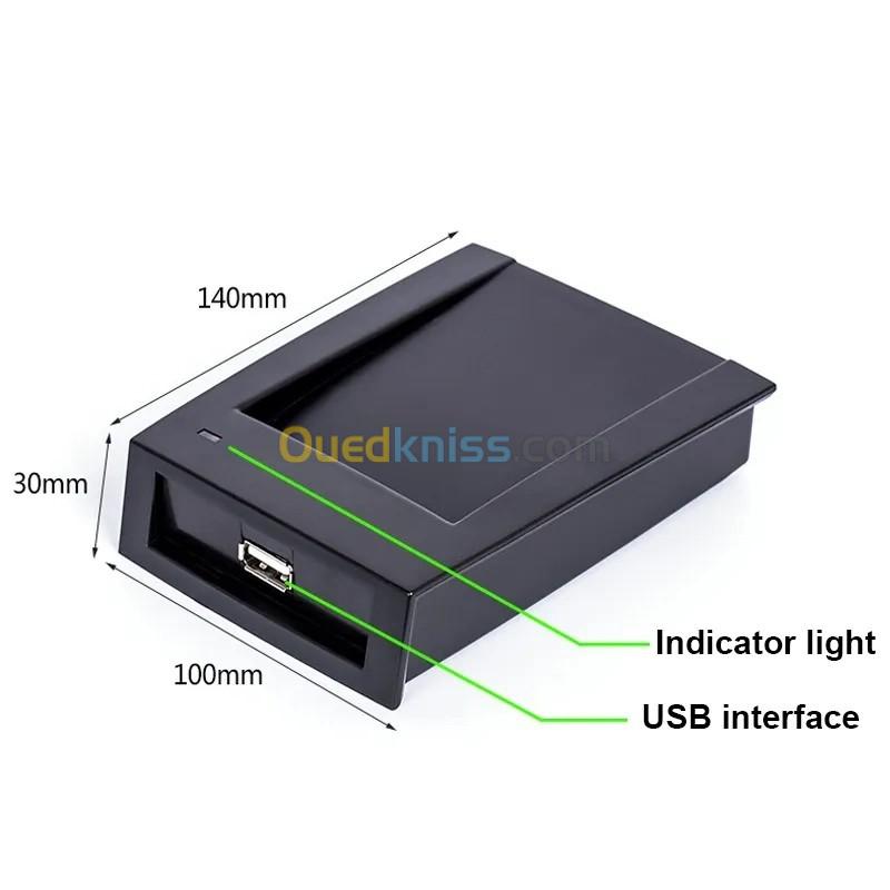 Lecteur de carte de proximité RFID 125KHz interface USB 5