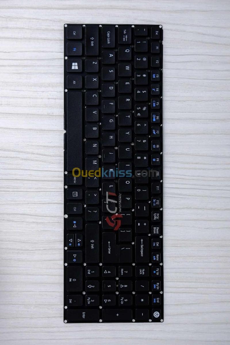 Clavier AZERTY Français De Remplacement Pour Acer Aspire E5-573, E5-573G, E5-573T, E5-573TG - Neuf