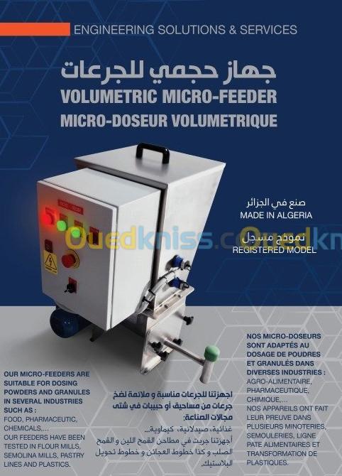  Micro-doseur automatique poudres/granules