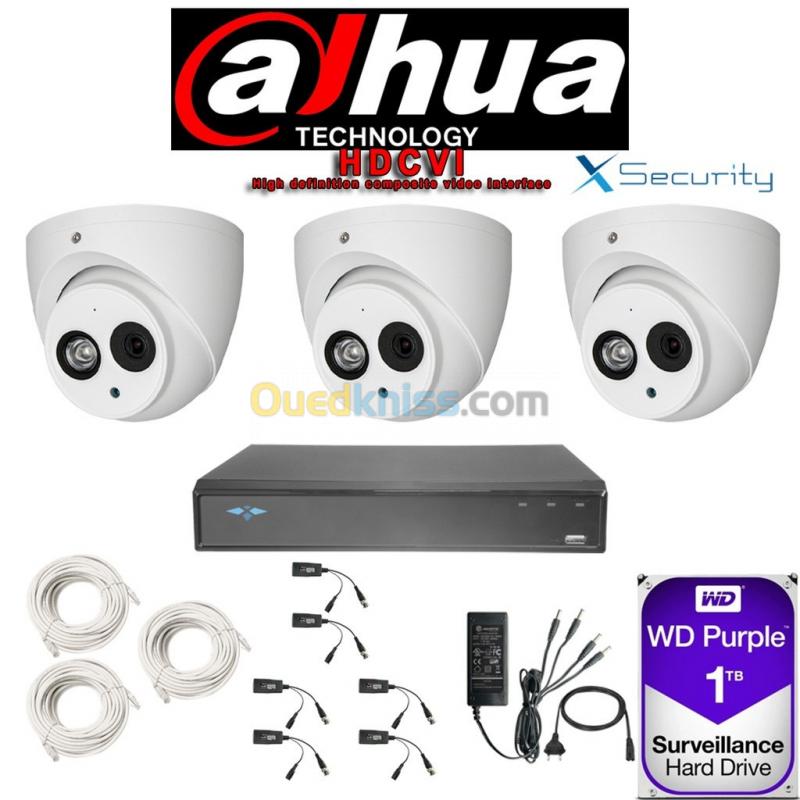  Installation caméra de surveillance et alarme
