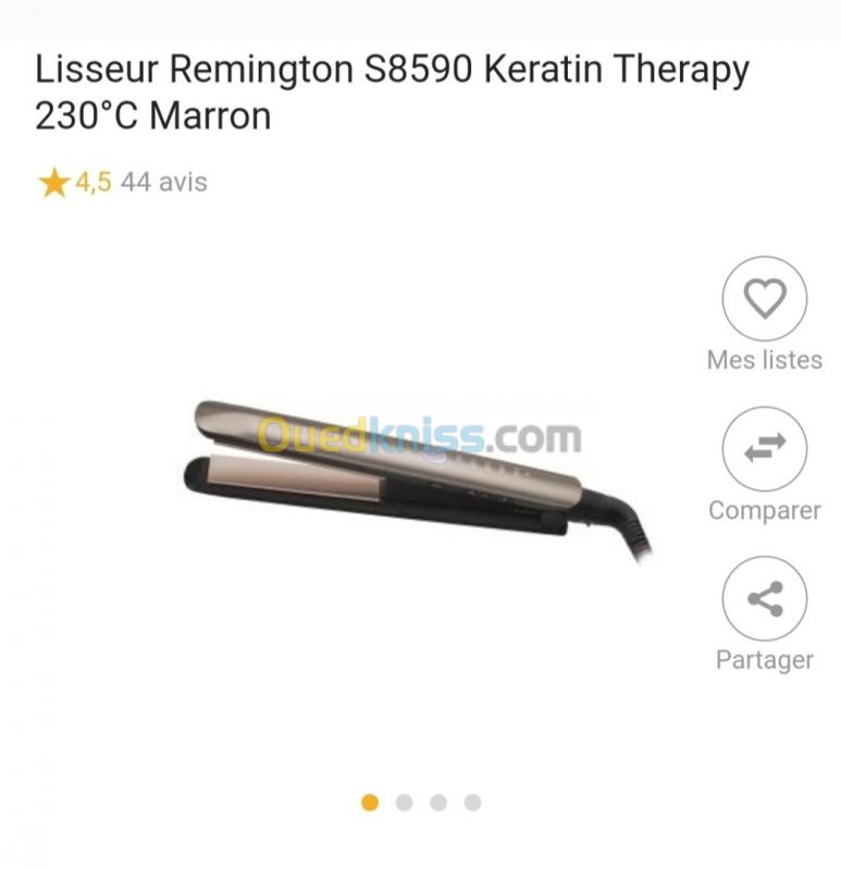 Lisseur Remington kératine thérapie PRO S8590