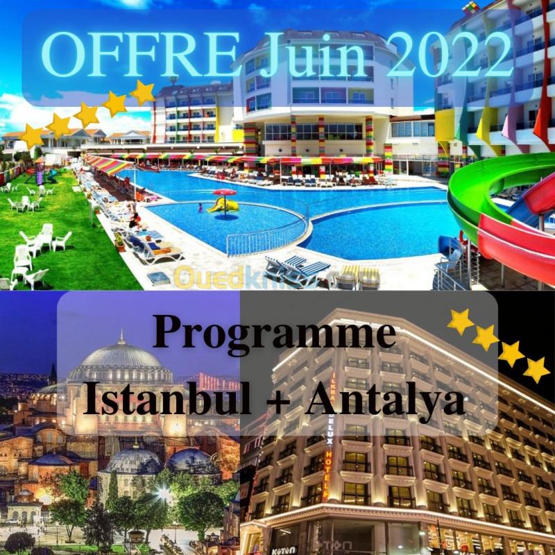  Combiné Antalya/Istanbul 🇹🇷✈️⭐️