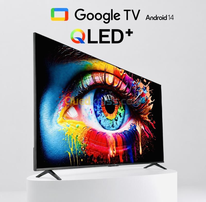 TV IRIS 65" QLED+ Q7020 120 HZ SMART GOOGLE TV 4K UHD ANDROID 14 65 POUCES