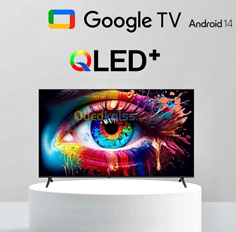 TV IRIS 60" Q7020 QLED+ GOOGLE TV 4K 120 HZ UHD SMART ANDROID 14  60 POUCES 2
