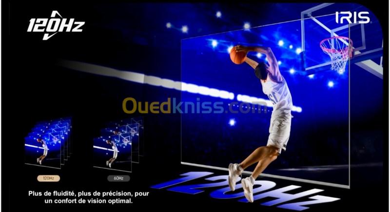 TV IRIS 75" MINI LED M8020 120 hz GOOGLE TV 4k UHD ANDROID 14 75 POUCES 13