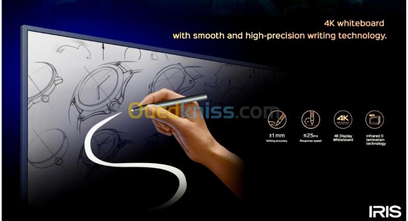 ECRAN IRIS INTERACTIF TACTILE 75" A200 PRO 5