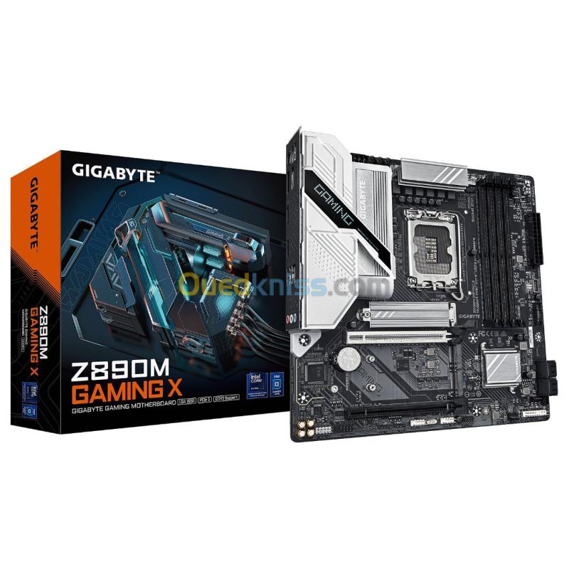 CARTE MERE MICRO ATX SOCKET 1851 GIGABYTE Z890M GAMING X