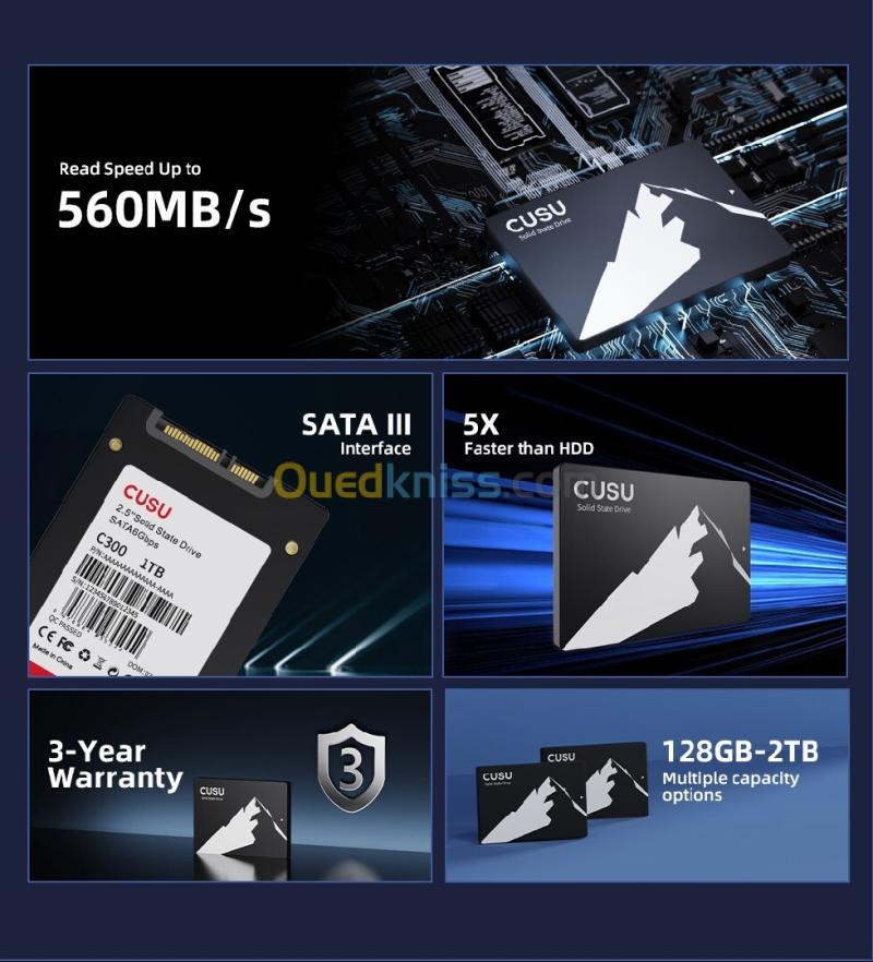 Ssd 1920gb(1.92tb) Cusu sata 2