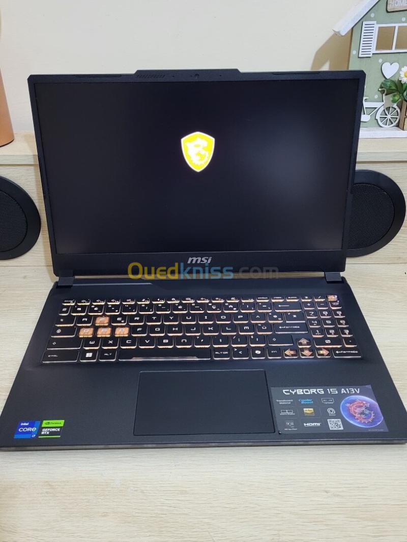 GAMING MSI Cyborg 144 Hz | CORE i7-13620H | NVIDIA RTX 4060 8GB | 512GB SSD | 16GB RAM | 25