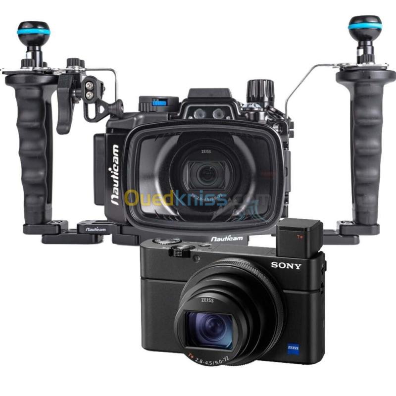 Caisson Sous-marin étanche Nauticam RX100 VII / 7 pack pro + Sony RX100 VII vidéos UHD 4K 30/24 2