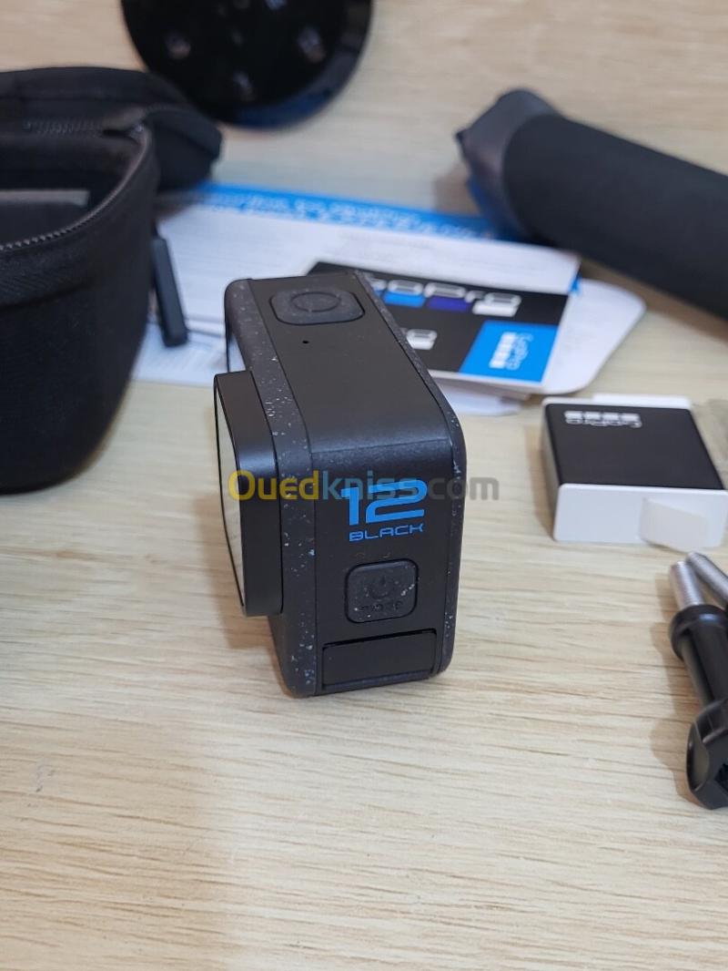 GoPro HERO12 Black - Caméra daction étanche - Ultra HD 5.3K60 Photos 27MP - HDR - stabilisation