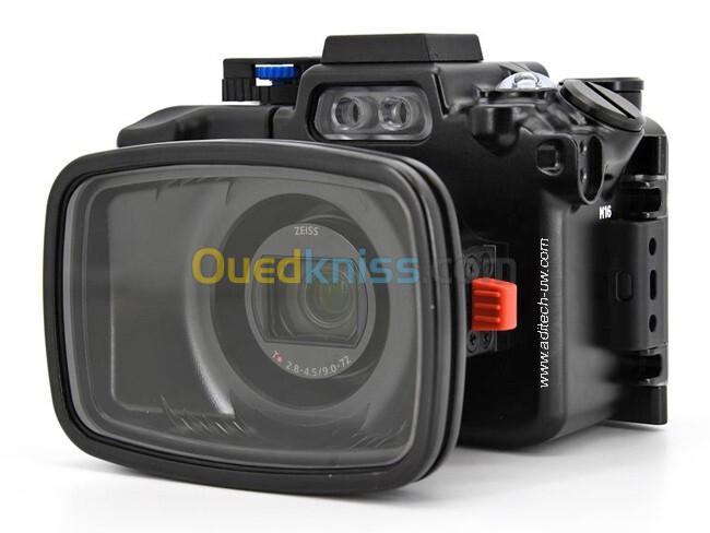 Caisson Sous-marin étanche Nauticam RX100 VII / 7 pack pro + Sony RX100 VII vidéos UHD 4K 30/24 7