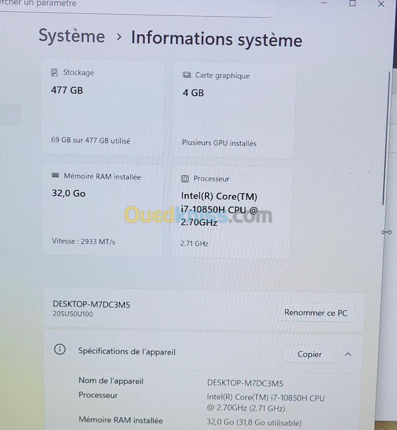 ThinkPad P15 | INTEL vPRO CORE i7-10850H | NVIDIA QUADRO T2000 4GB | 32GB RAM | 512GB NVMe | Workstation 13