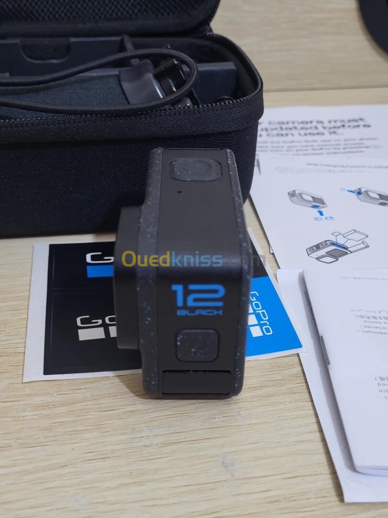 GoPro HERO12 Black - Caméra daction étanche - Ultra HD 5.3K60 Photos 27MP - HDR - stabilisation 15