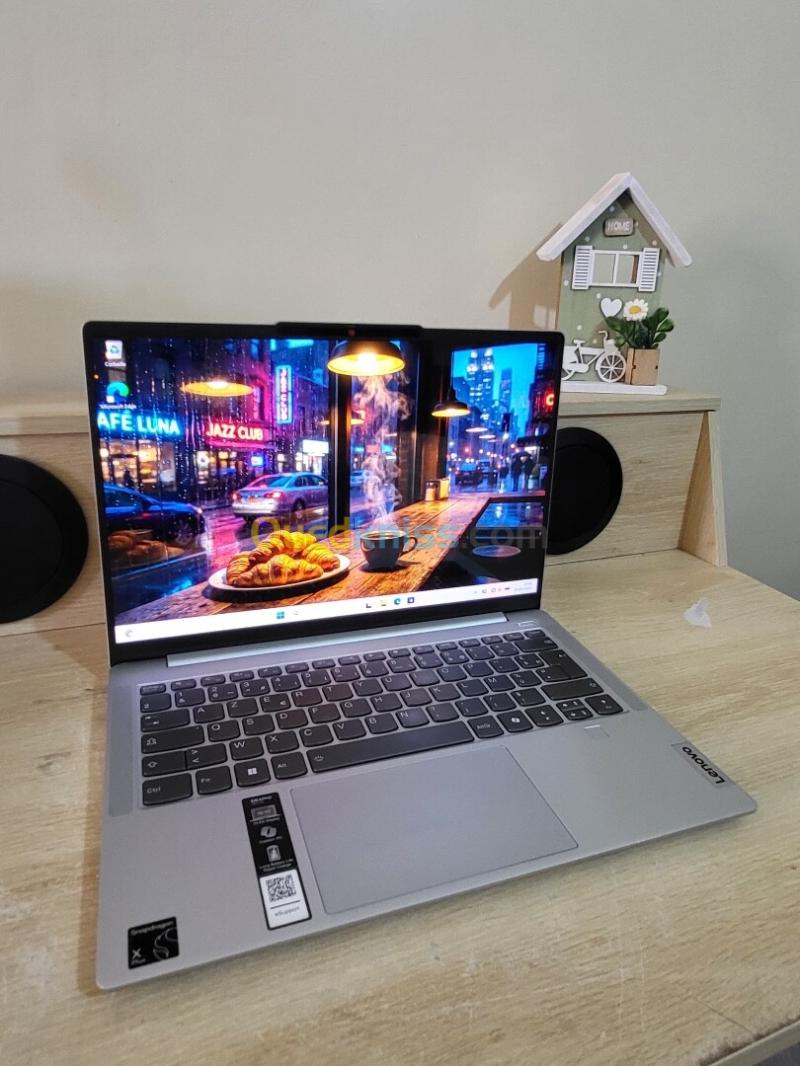 IDEAPAD Slim 5 14" OLED | Snapdragon X Plus X1P42100 - Oryon | 16GB RAM | 512GB NVMe SSD | Qualcomm Adreno x1-45 GPU