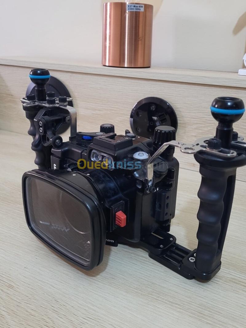 Caisson Sous-marin étanche Nauticam RX100 VII / 7 pack pro + Sony RX100 VII vidéos UHD 4K 30/24 29