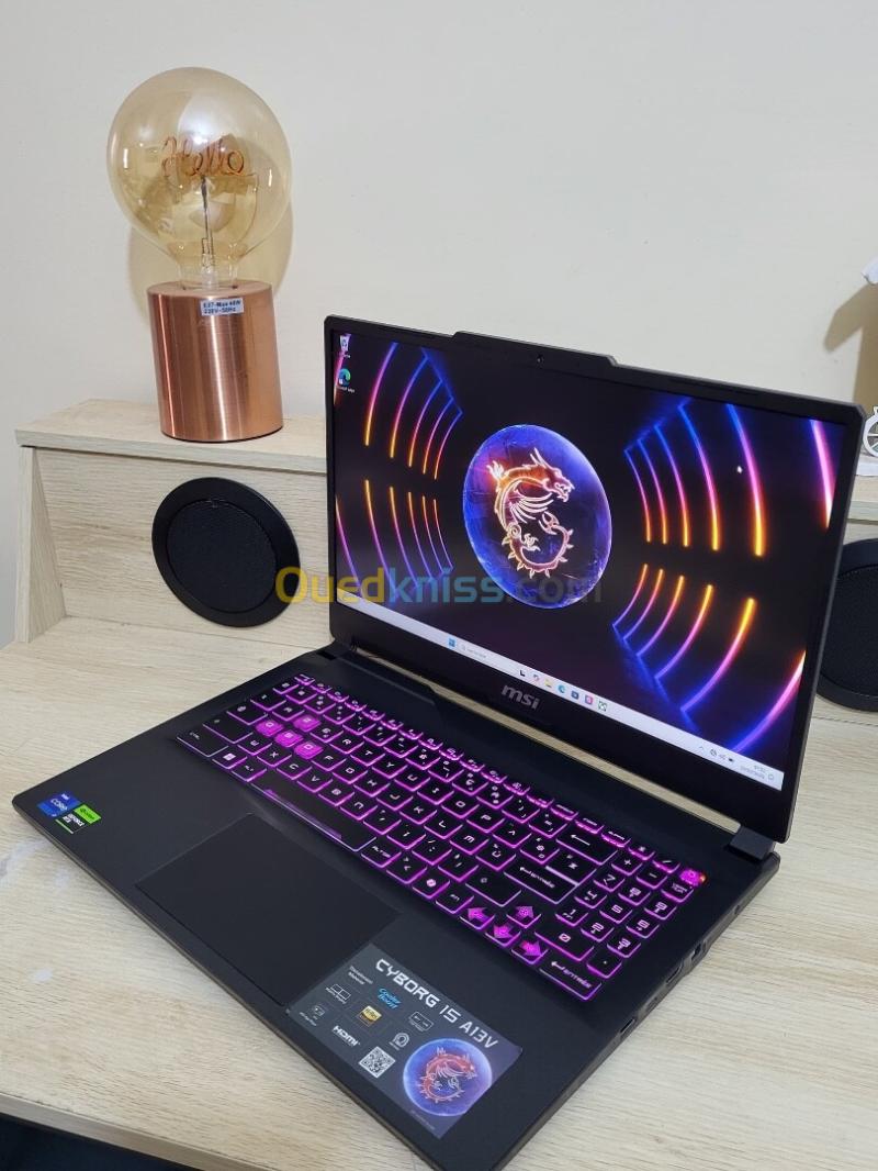 GAMING MSI Cyborg 144 Hz | CORE i7-13620H | NVIDIA RTX 4060 8GB | 512GB SSD | 16GB RAM | 5