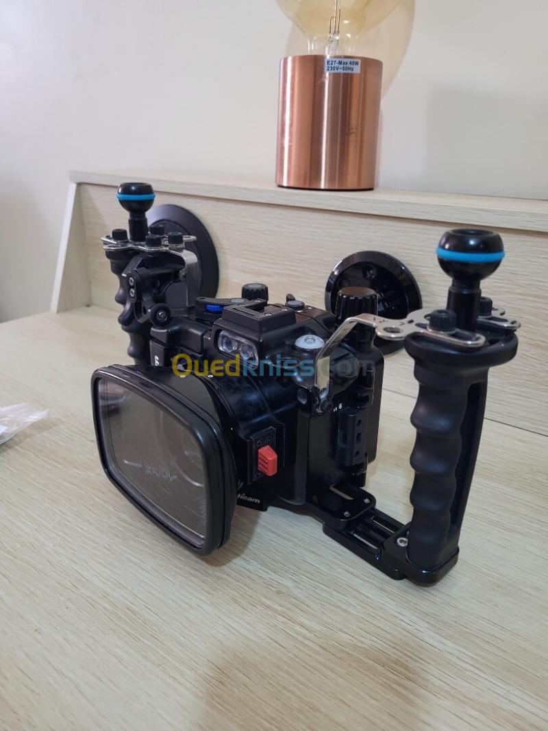 Caisson Sous-marin étanche Nauticam RX100 VII / 7 pack pro + Sony RX100 VII vidéos UHD 4K 30/24 9