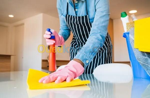  Services à domicile: nettoyage, désinfection, entretien, jardinage, société entreprise de nettoyage