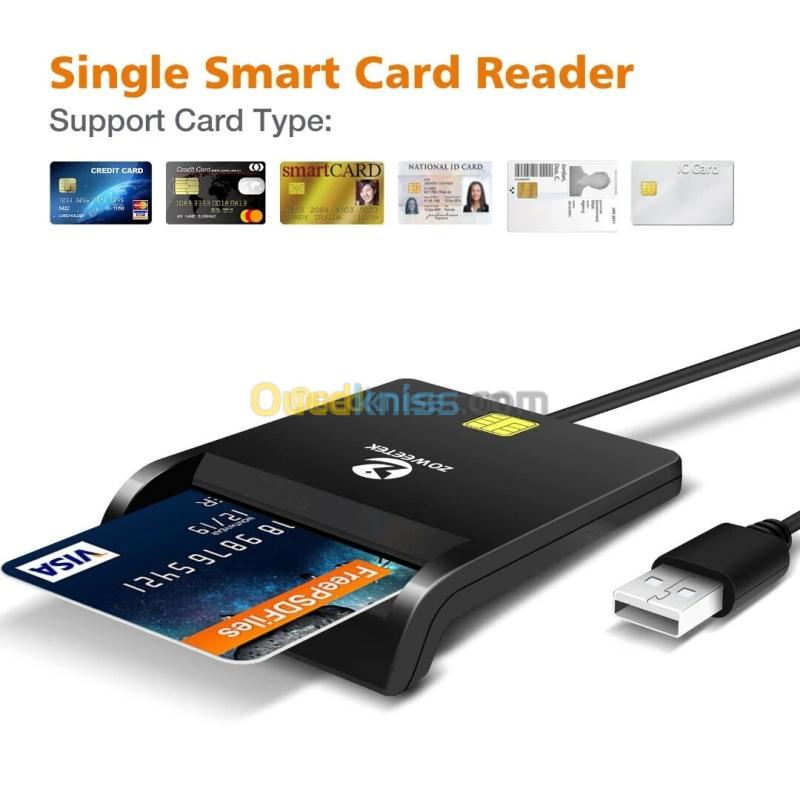 LECTEUR DE CARTE CHIFA ZOWEETEK ZW-12026-1 / قارئ بطاقة الشفاء 