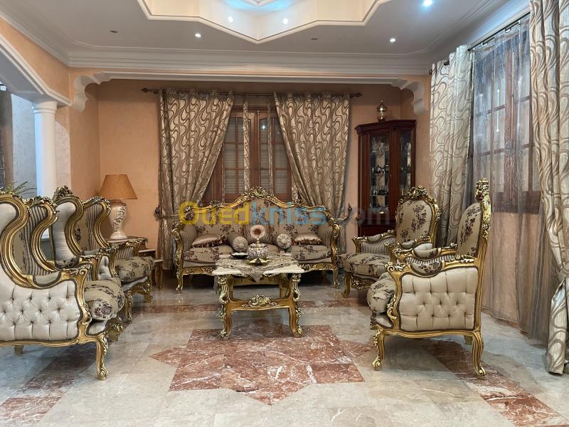  Salon doré luxe égyptien 