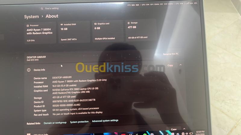 Dell G15 gaming laptop 8