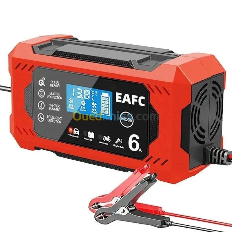 Chargeur de batterie de voiture intelligent automatique 12 V 6 A EAFC 2