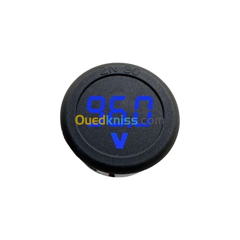 Voltmètre Numérique ARDUINO Circulaire LED À Deux Fils DC5-100V 4