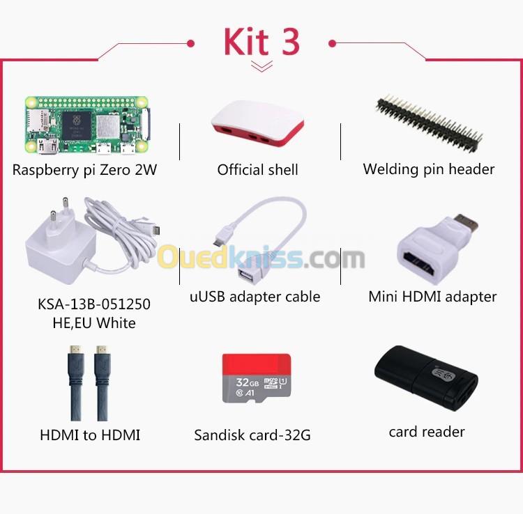  kit Raspberry Pi Zero 2 W