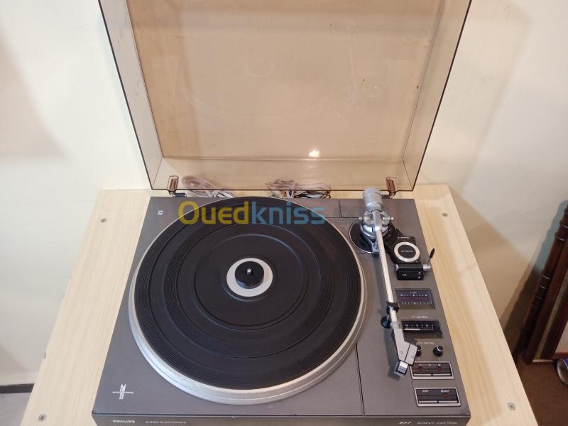  Tourne-disque, Platine Philips - Super Electronic 877 Direct Control  