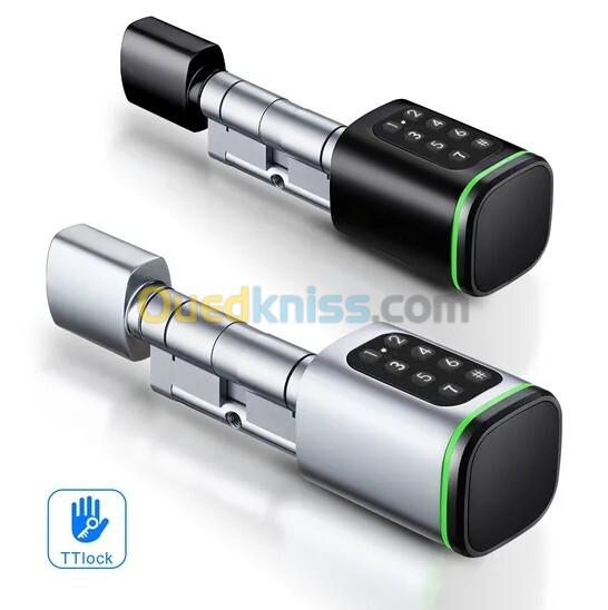 Cylindre Intelligent TTLock  Serrure Connectée Bluetooth avec Clavier à Code 6