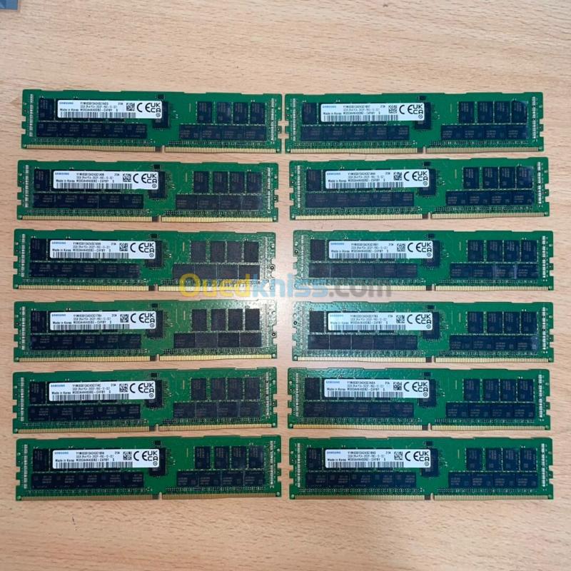 RAM 32Gb DDR4 2933Mhz ECC RDIMM SAMSUNG pour SERVEUR 2