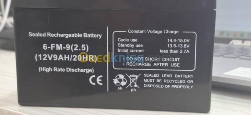 BATTERIE 12V 9AH
