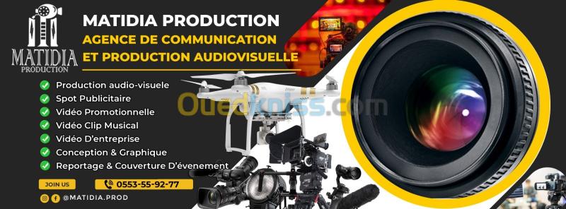 Production audiovisuelle et spots publicitaire