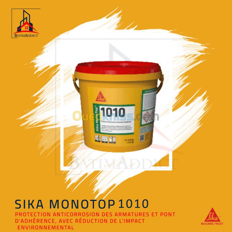  ANTICORROSION DES ARMATURES SIKA MONOTOP 1010 PROTECTION 