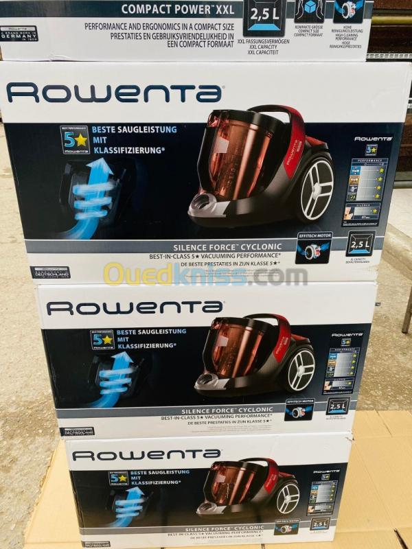  Rowenta Aspirateur Sans Sac Silence Force Cyclonic - R07260EA - 4 accessoires, Kit Animal 