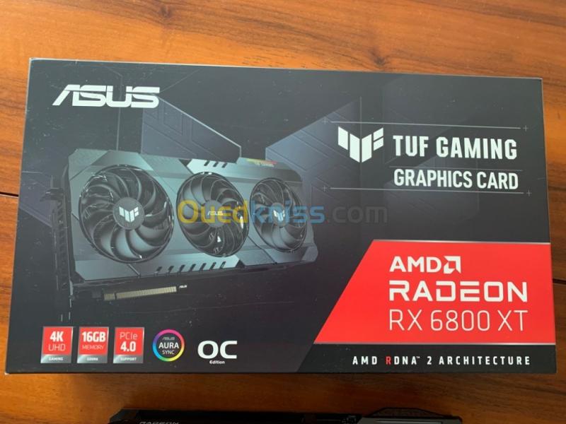  ASUS TUF AMD RADEON RX 6800 XT 16 Go-OC Gaming