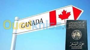  Rendez-vous + Assistance + traitement de dossier pour l'obtention de Visa "  Canada "