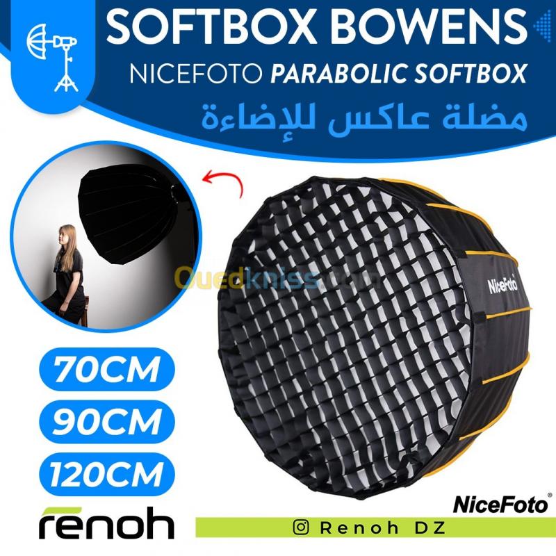  Softbox Bowens NICEFOTO PARABOLIC SOFTBOX