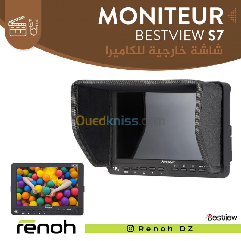  Moniteur 4k HDMI/SDI 7“ BESTVIEW S7