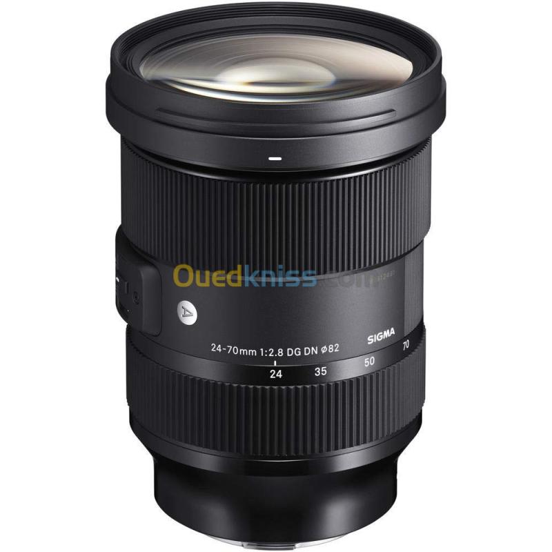 Objectif Caméra SIGMA 24-70mm F2.8 DG DN for 82mm Sony E-mount 2