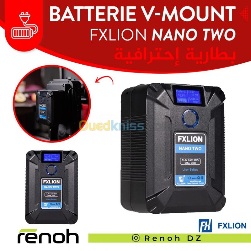  Batterie V-Mount FXLION NANO TWO