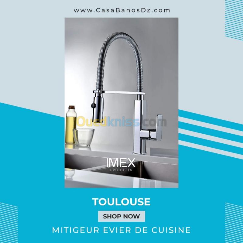  Mitigeur Evier TOULOUSE IMEX