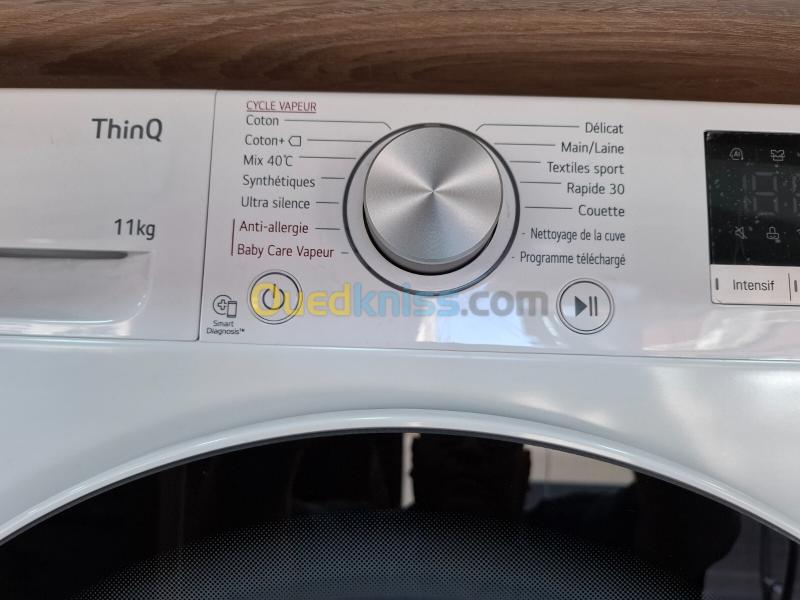 Promotion machine à laver LG 11kg blanche 2