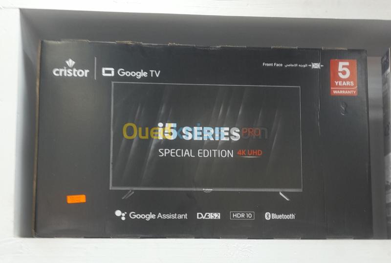 Promotion téléviseur cristor 43 pouces Google tv 4k 2