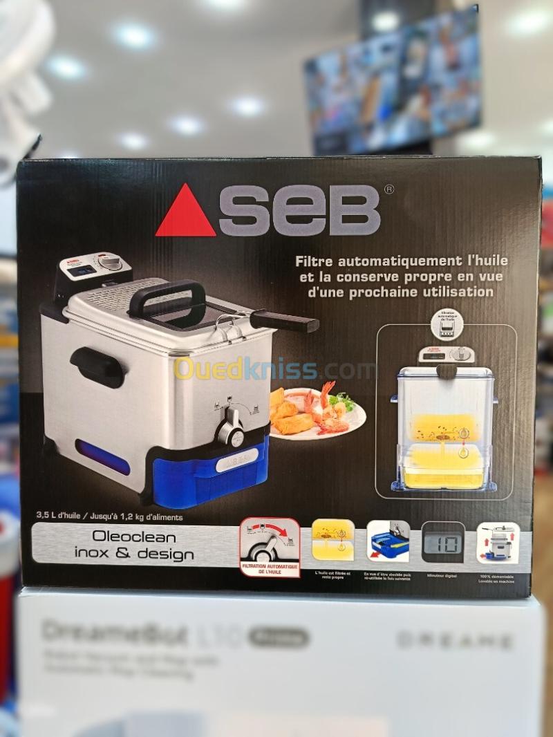 SEB Friteuse semi Pro OLEOCLEAN INOX 3,5L 1.2Kg