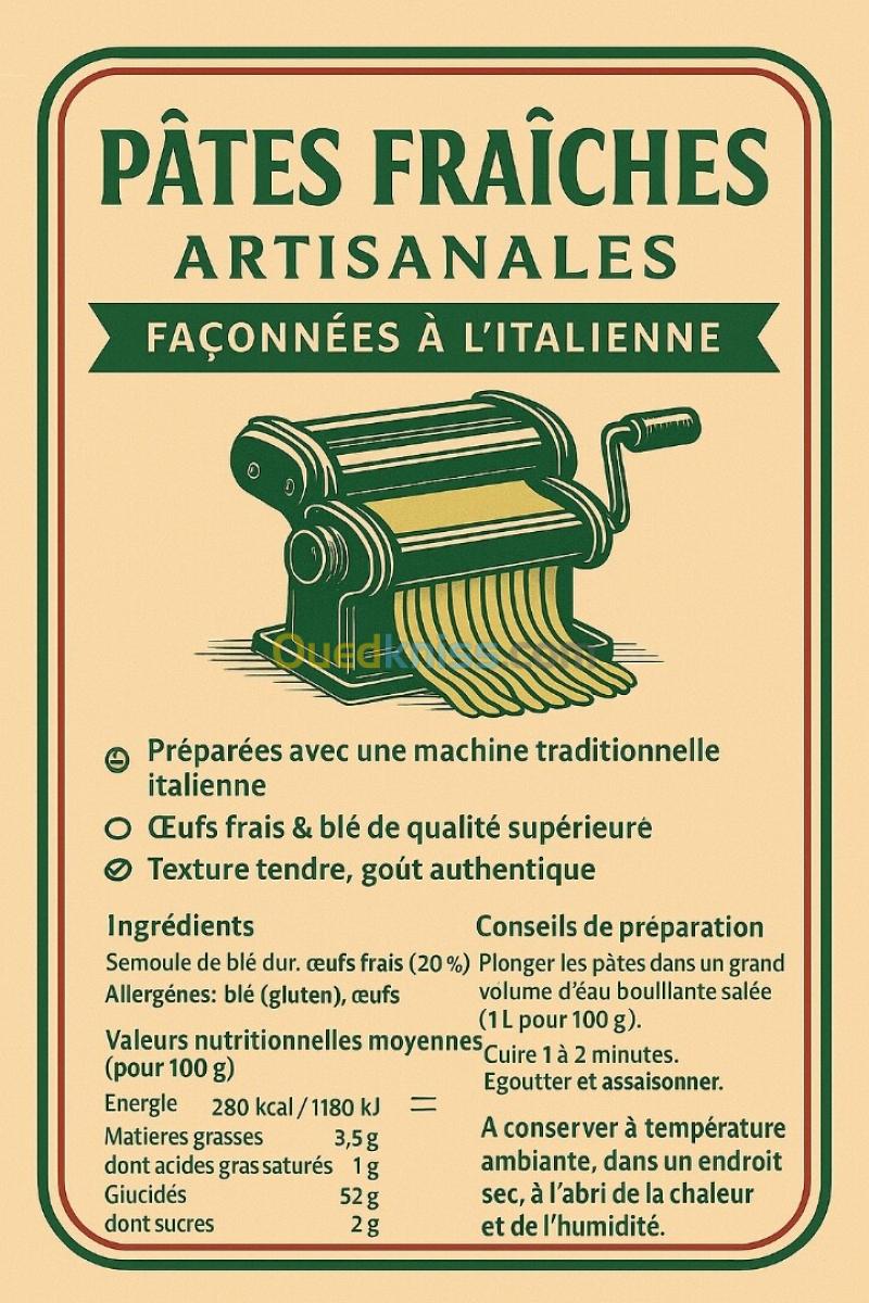 Machine à pâte fraîche 2