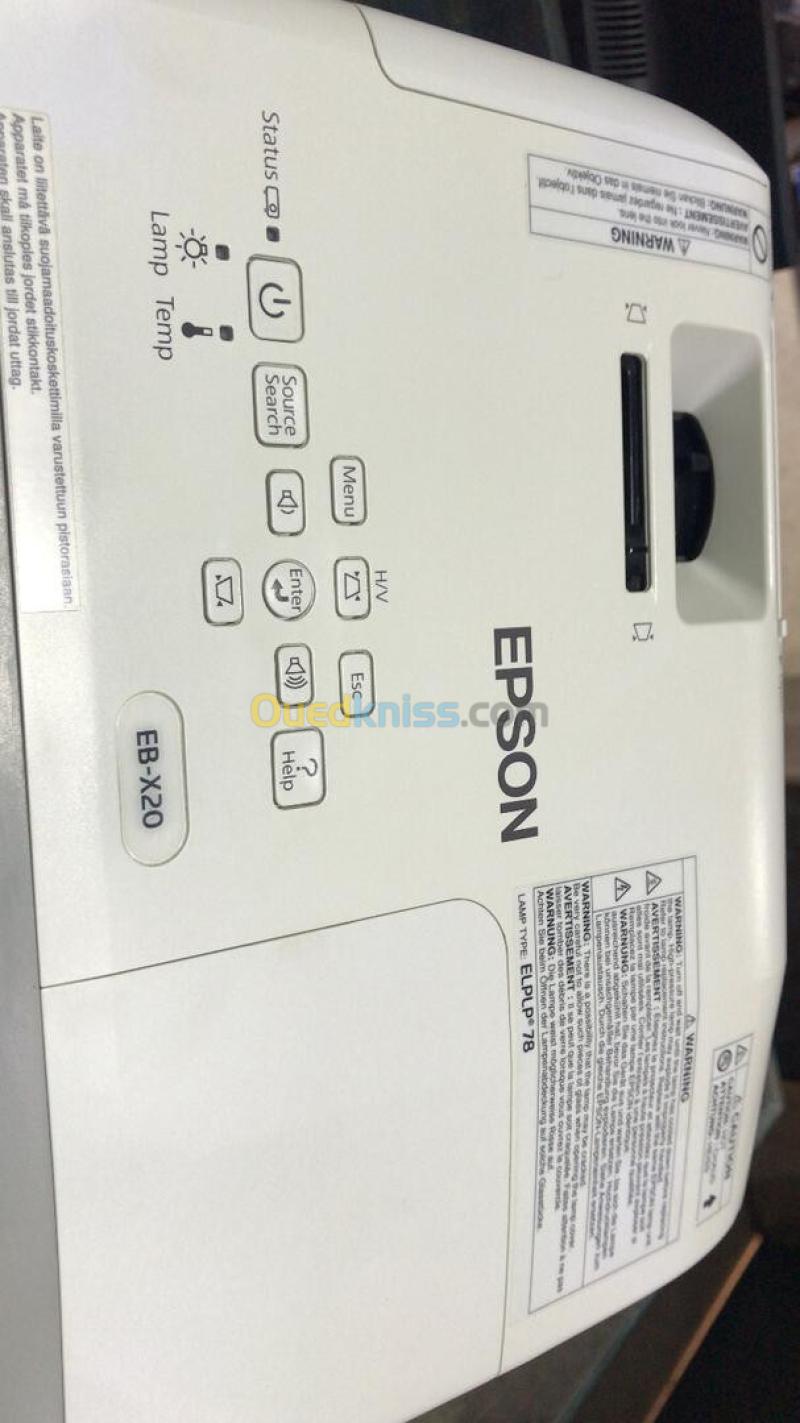 DATA SHOW EPSON EB-X20 USED 92h Mode ECO 3