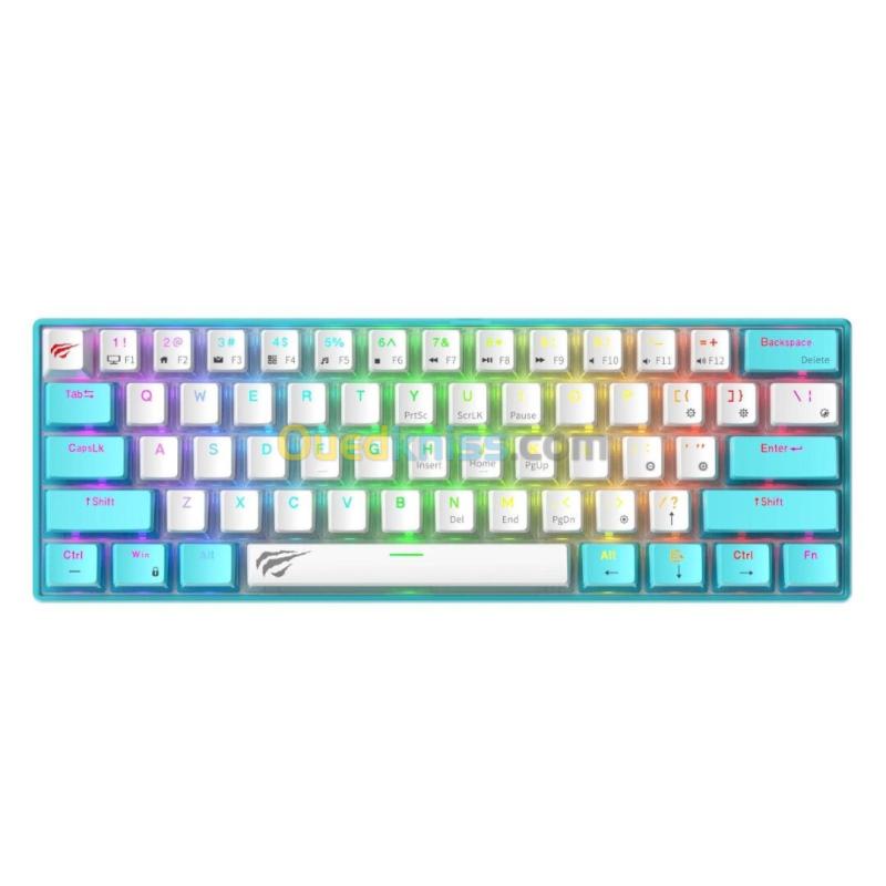 Clavier Mécanique Gaming HAVIT KB903L Format Compact 60%