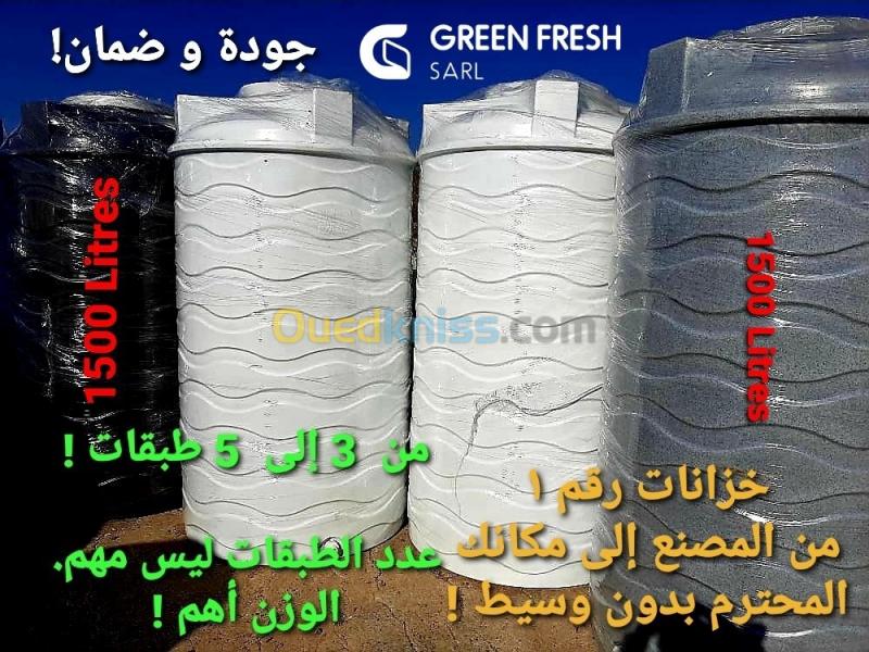  Citerne plastique TOP QUALITE - Marque: GREEN FREH
